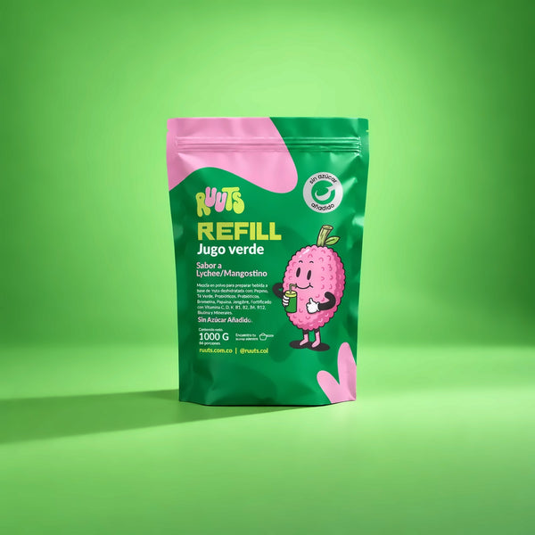 Refill Jugo verde en polvo RUUTS 1 kg — 66 porciones