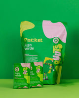 Pocket Jugo verde en polvo RUUTS — 25 sobres individuales.